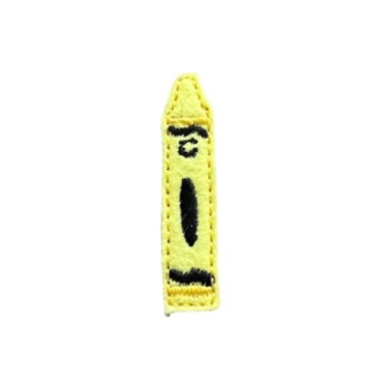Crayon Feltie Yellow