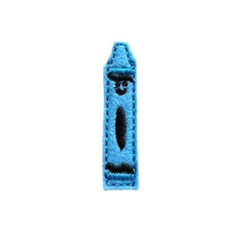 Crayon Feltie Blue