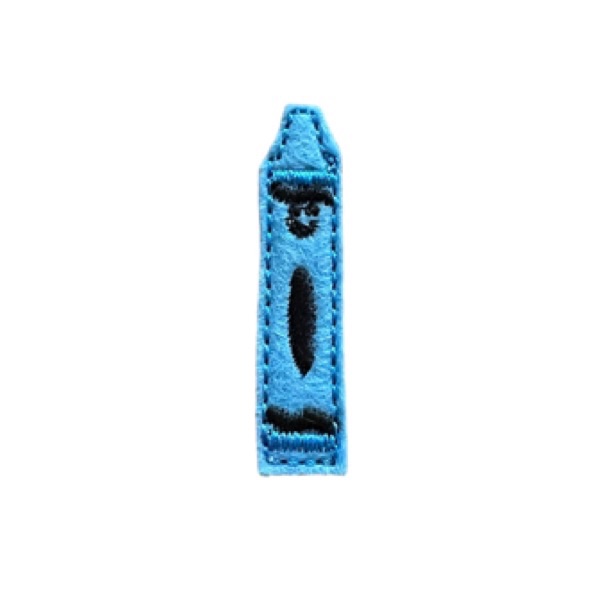 Crayon Feltie Blue