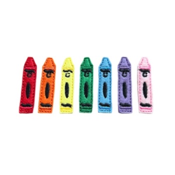 7 Crayon Felties