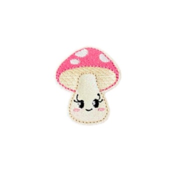 Toadstool Feltie Pink