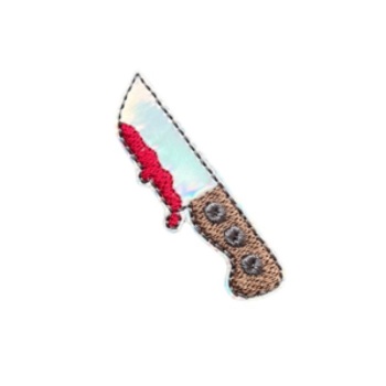 Bloody Knife Feltie