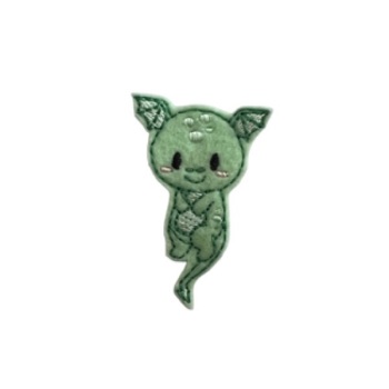 Dragon Feltie Green