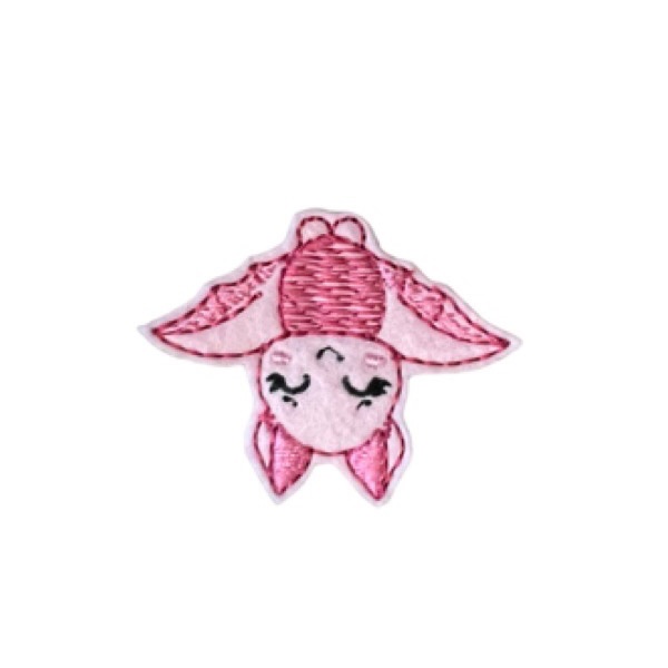 Flying Bat Feltie Pink