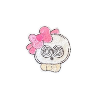 Girl Skull Feltie