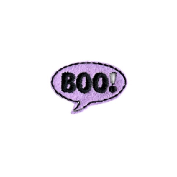 Boo feltie lilac 