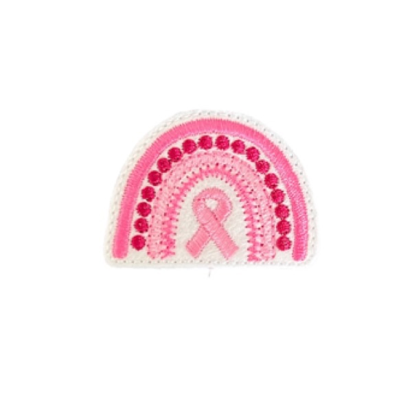 Breast Cancer Rainbow Feltie
