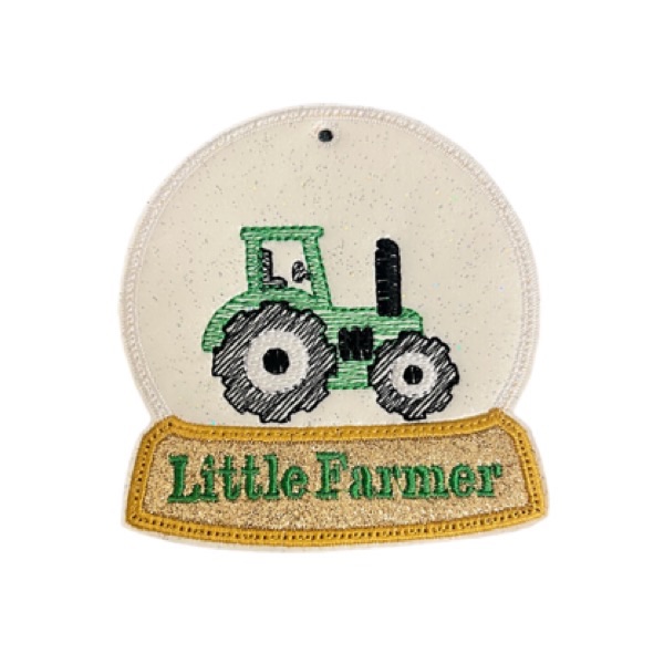 Little Farmer Snowglobe Green