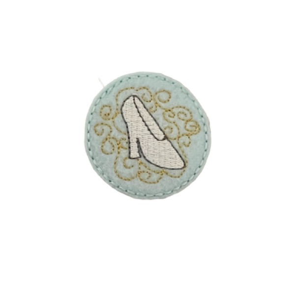 Princess shoe feltie