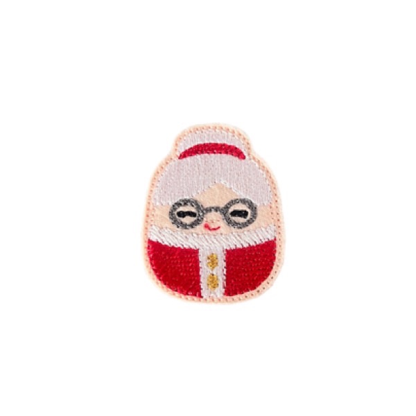 Squishmallow Mrs Claus Feltie