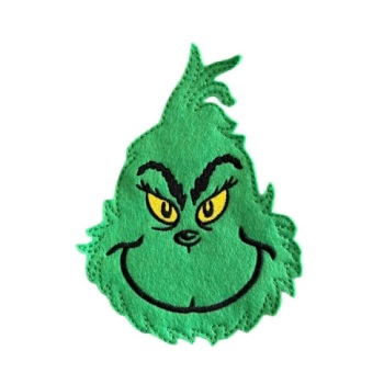 Large Grinch Feltie