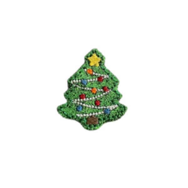 Christmas tree feltie glitter