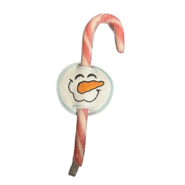 Candy Cane Holder Snowman