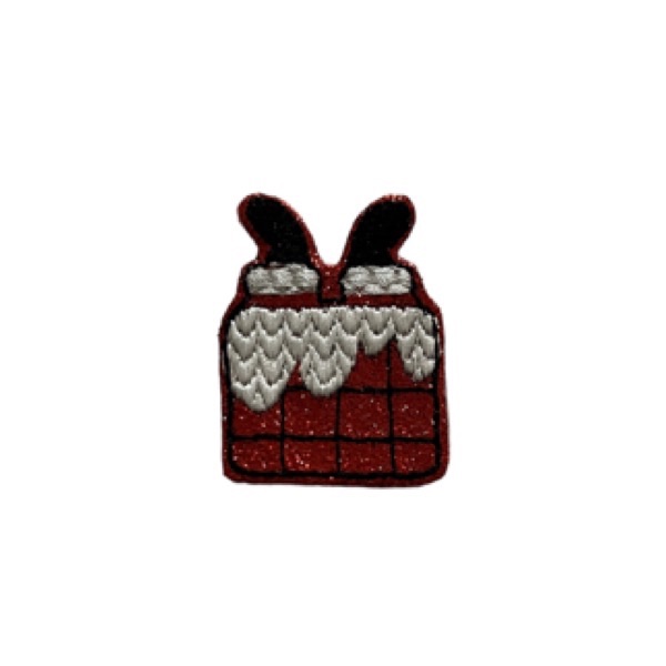 Santa Stuck In Chimney Feltie