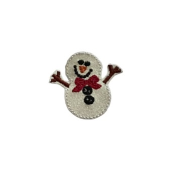 Snowman 1 Feltie Glitter