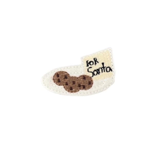 Santa Cookie Feltie