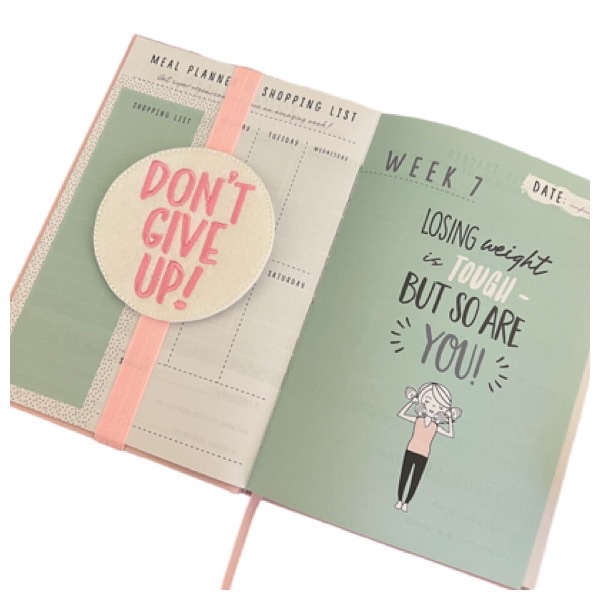 Don’t Give Up! Feltie Pink