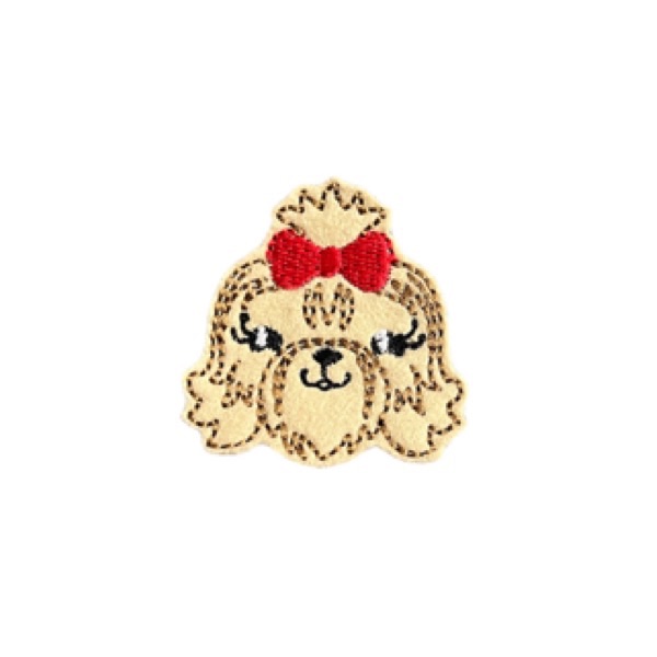 Shih Tzu Feltie Brown
