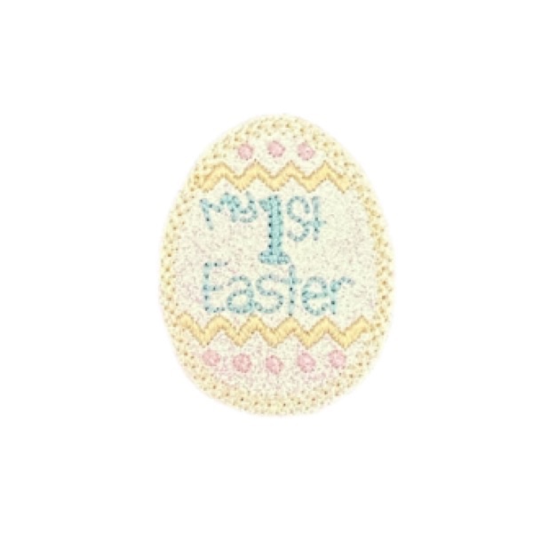 My 1st Easter Glitter Feltie Blue