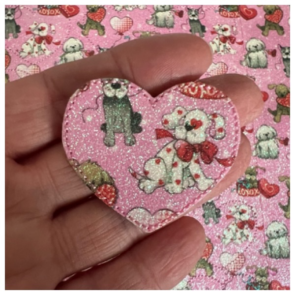 Doggy Heart Feltie