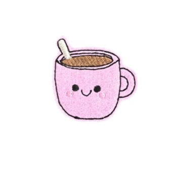 Cup Of Tea/Coffee Feltie Lilac