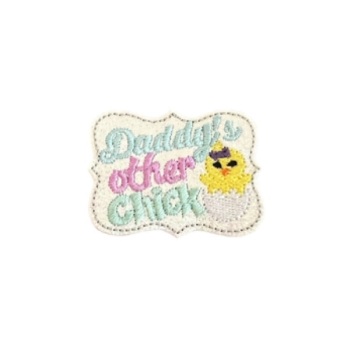 Daddy’s other chick feltie