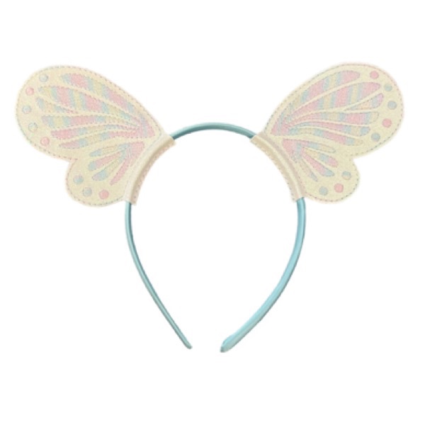 Butterfly wing sliders pastel rainbow