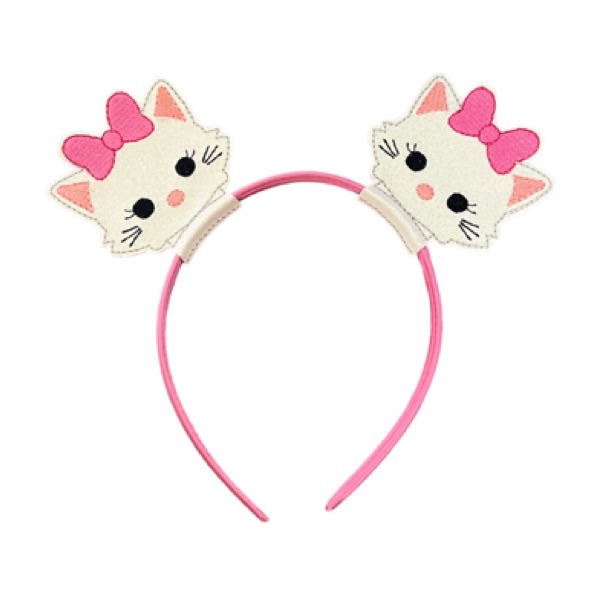 Cat ear sliders pink