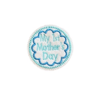 My 1st Mother’s Day Feltie Blue