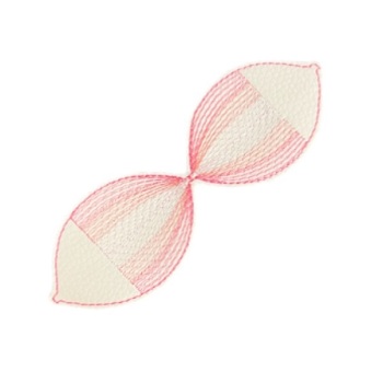 Ombré Bow Part 3” Pink