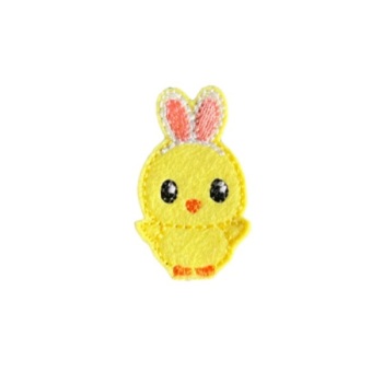 Chick Pretending To Be Bunny Feltie