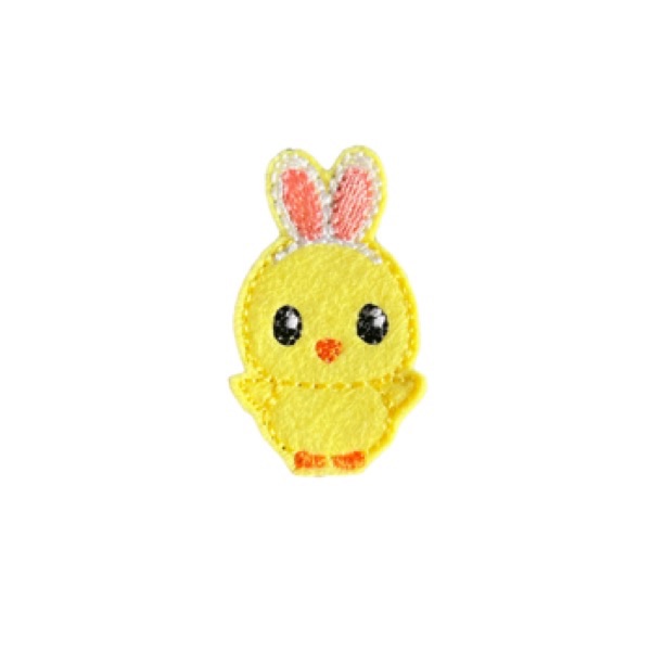 Chick Pretending To Be Bunny Feltie