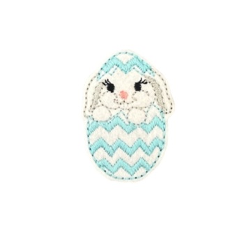 Hatching Bunny Feltie Zigzag
