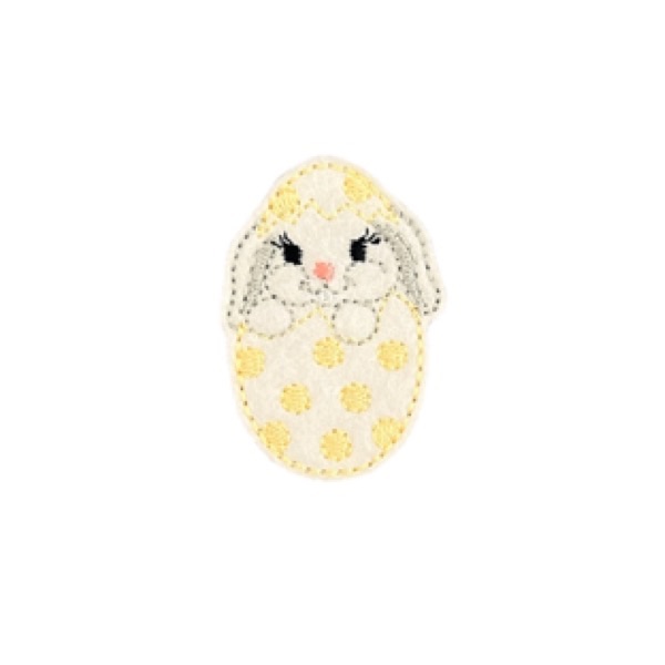 Hatching Bunny Feltie Spots