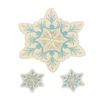 Snowflake Feltie Bundle