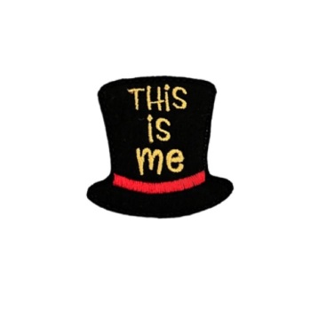 This is me black hat feltie