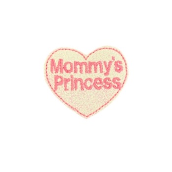 Mommy’s Princess Heart Feltie Pink