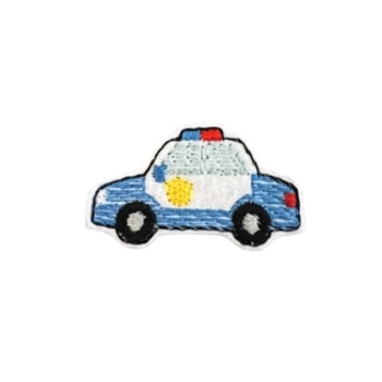 Police car feltie