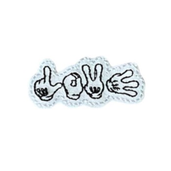 Mouse Hand Love Feltie