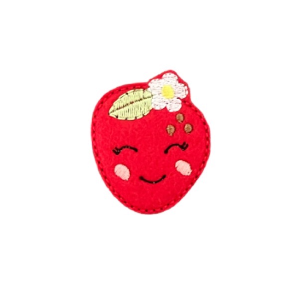 Strawberry feltie