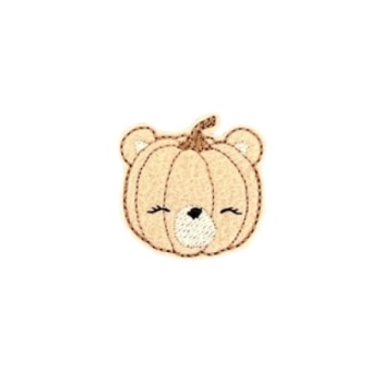 Bear Pumpkin Feltie Light