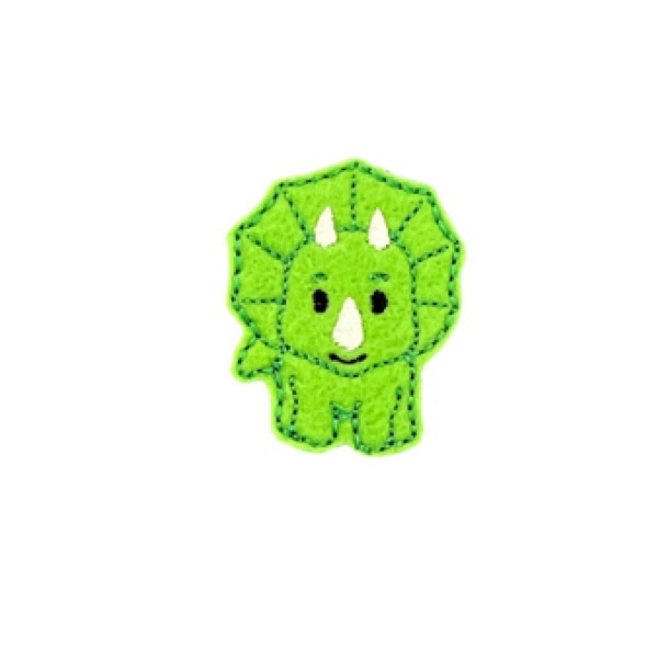 Triceratops feltie green