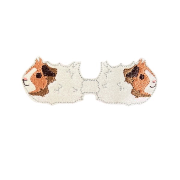 Guinea pig tails bow parts