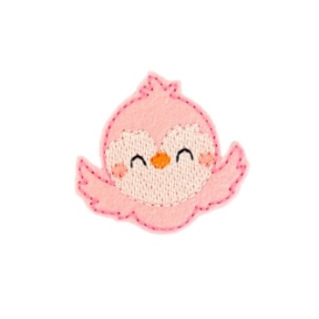 Bird Feltie Pink