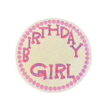 Girl Birthday feltie