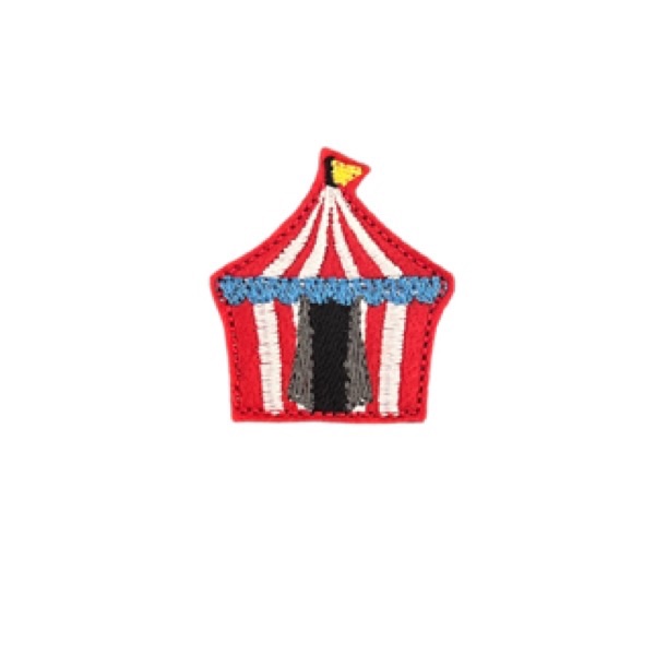 Circus tent feltie