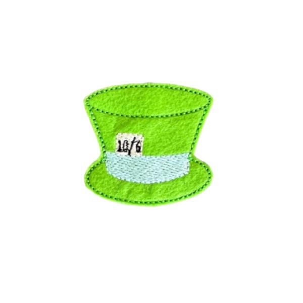 Green hat feltie