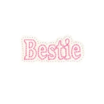 Bestie Feltie White