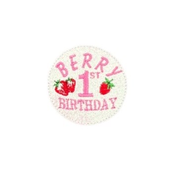 Berry 1st Birthday Feltie