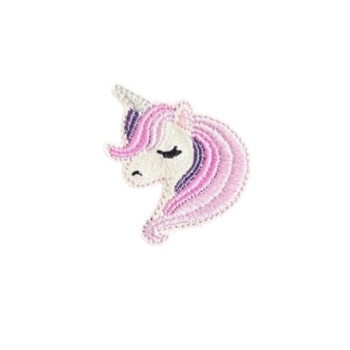 Unicorn Head Feltie Purple